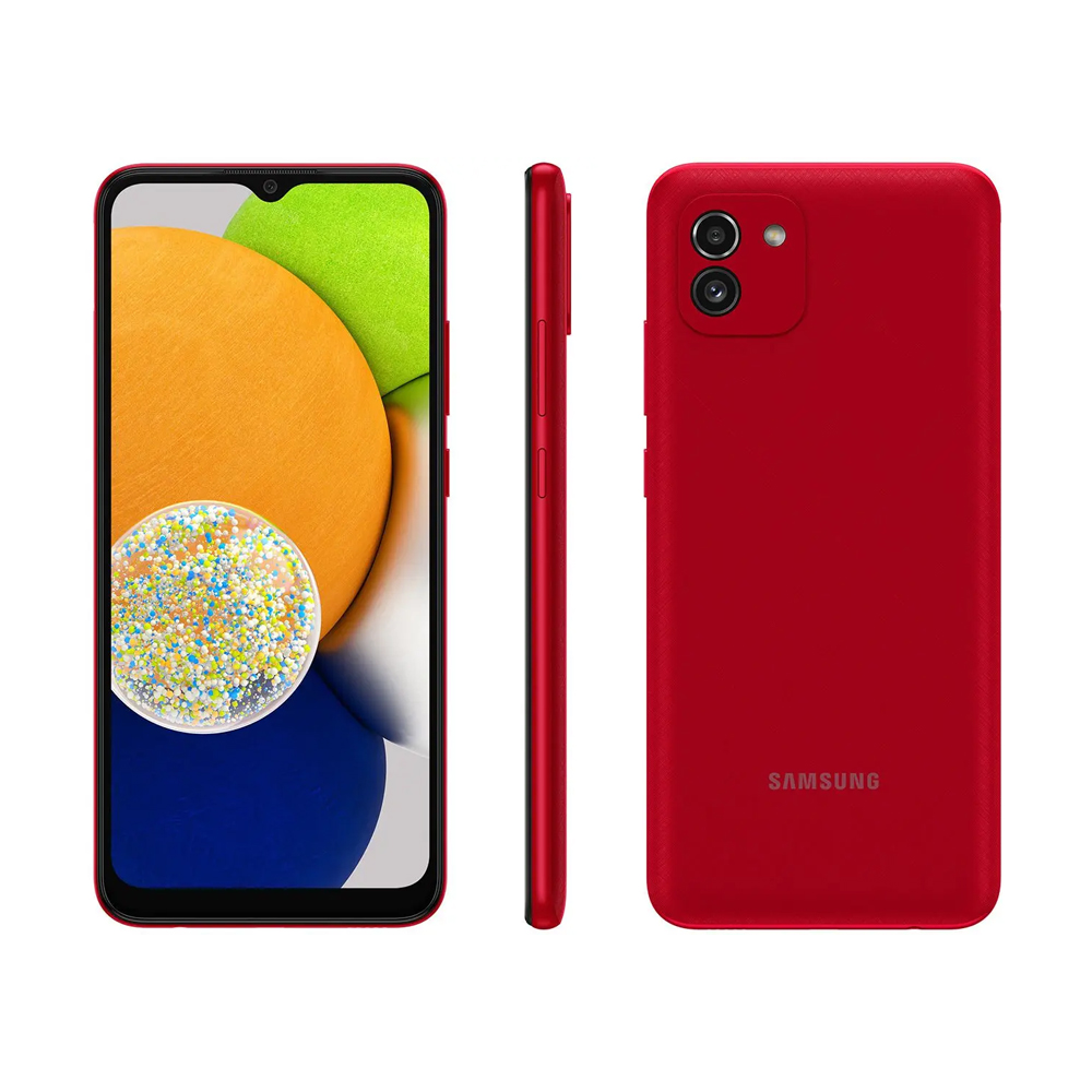 Samsung Galaxy A03 64GB 4GB Android - Vermelho image number 1